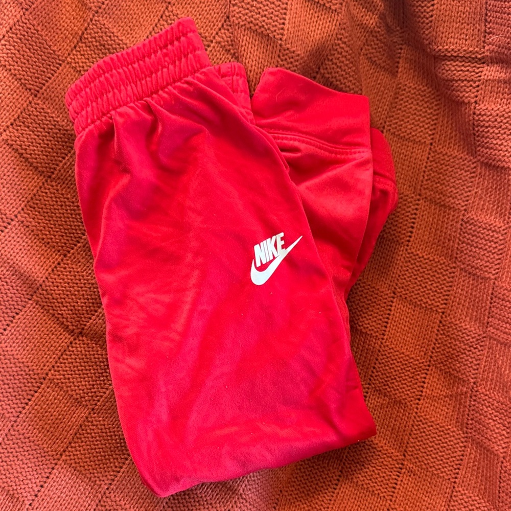 Nike Kids Bright Red Sweatpants